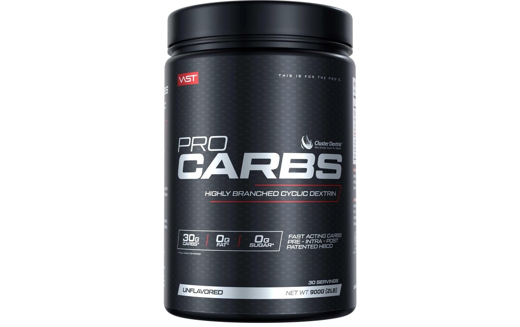 VAST Poudre Pro Carbs Boîte: 900g, neutre