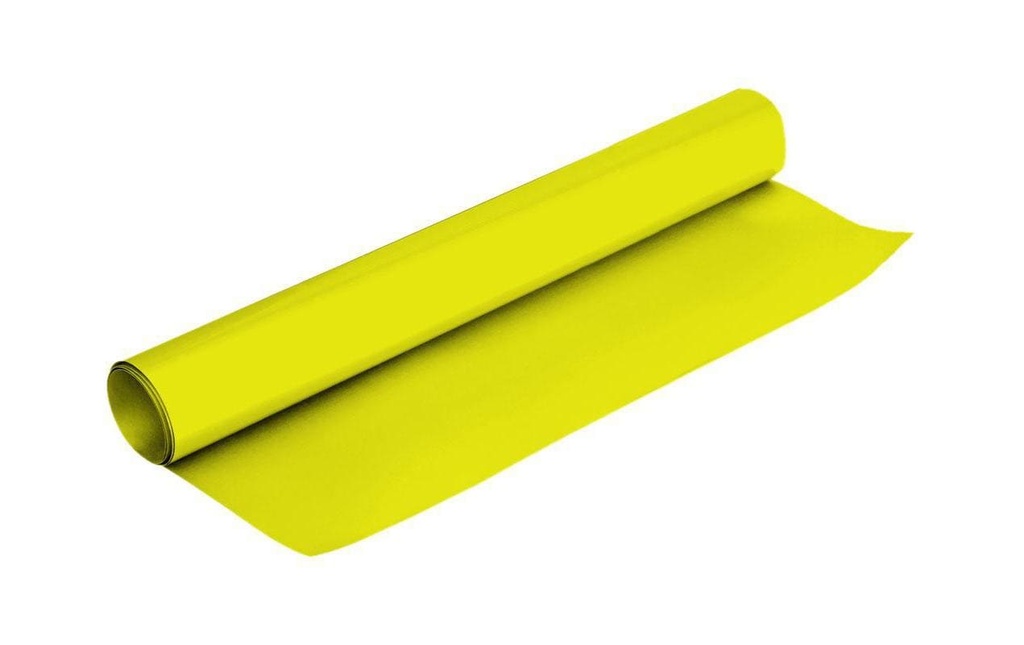Oracover Film thermo-rétrécissable jaune transparent