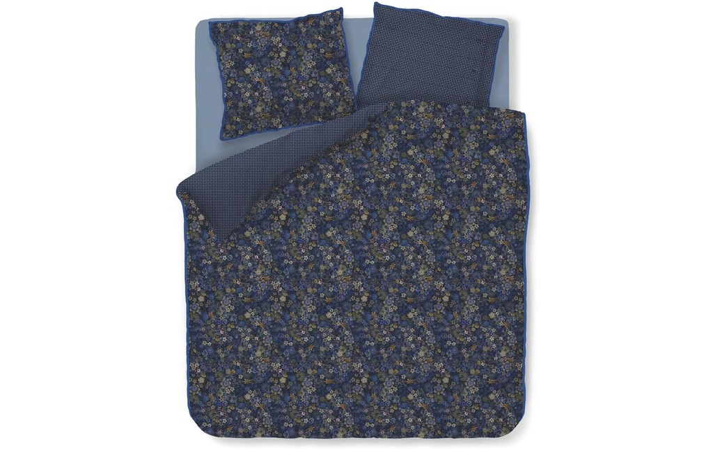PIP Studio Taie d’oreiller Tutti Fiori 65 x 100 cm, marine
