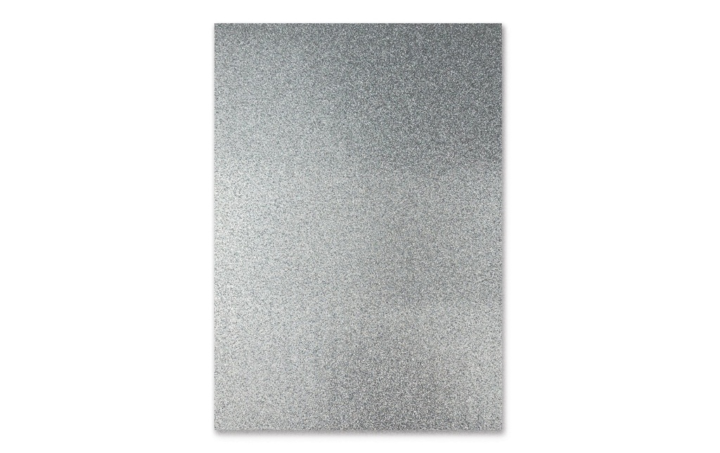 URSUS Boîte à paillettes A4, 300 g/m², 10 feuilles, Argenté