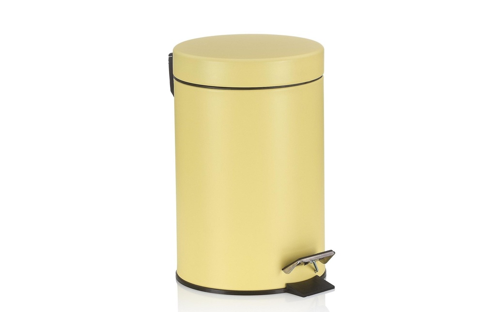 Kela Poubelle cosmétique Monaco 3 l, Jaune