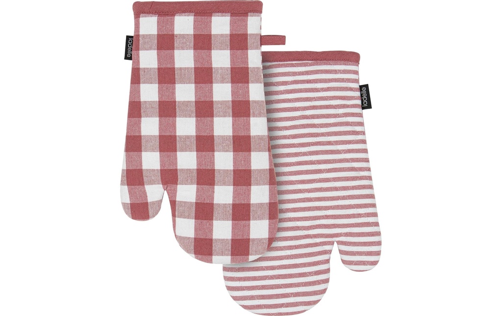 Ladelle Gant de four Eco Vichy Rouge/Blanc