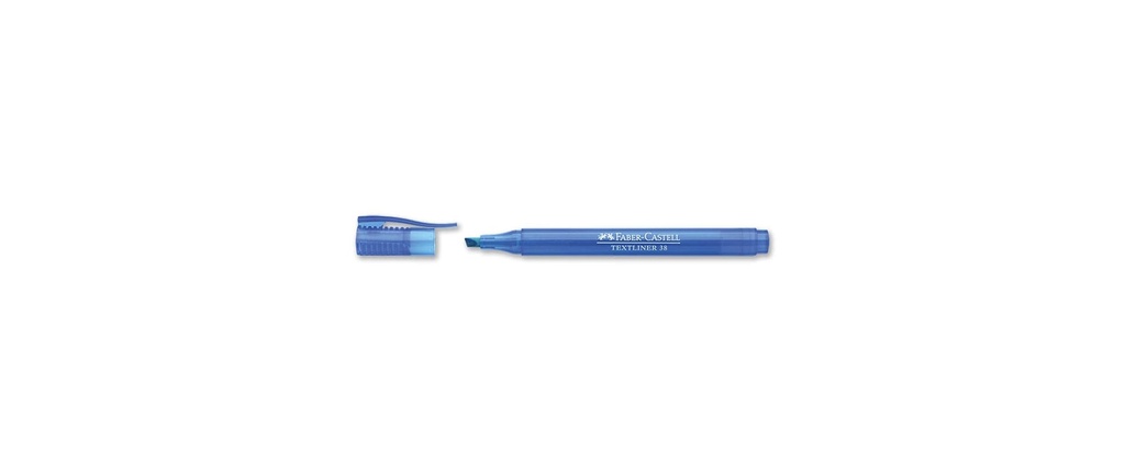 Faber-Castell Surligneur 38 Bleu