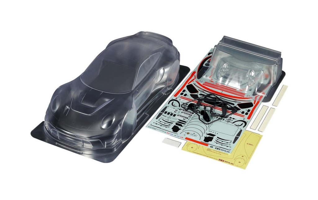 Tamiya Carrosserie Porsche 911 GT3 R (992) Body Parts Set 1:10