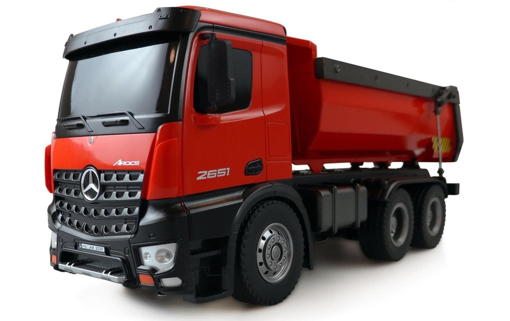 Amewi Camion Mercedes-Benz Arocs 6x4 Rouge, RTR, 1:14