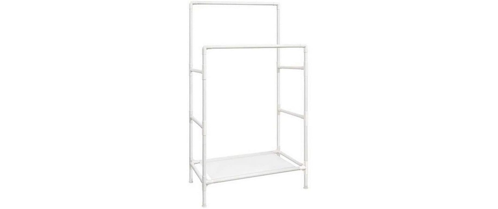 Songmics Porte-manteau 154 cm, Blanc