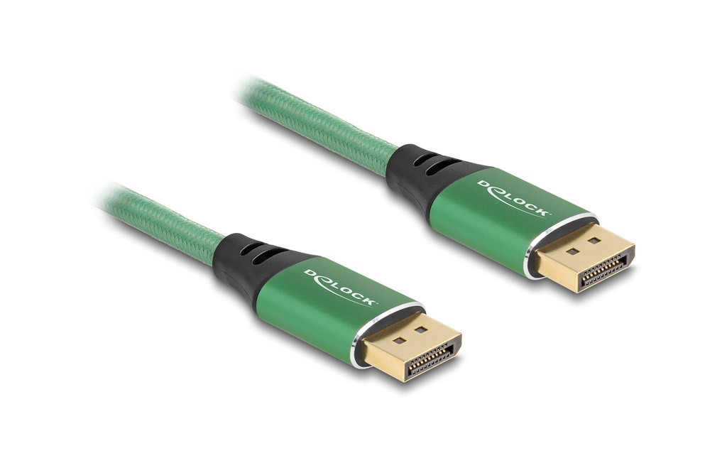 Delock Câble 16K 60 Hz DisplayPort - DisplayPort, 2 m, Vert