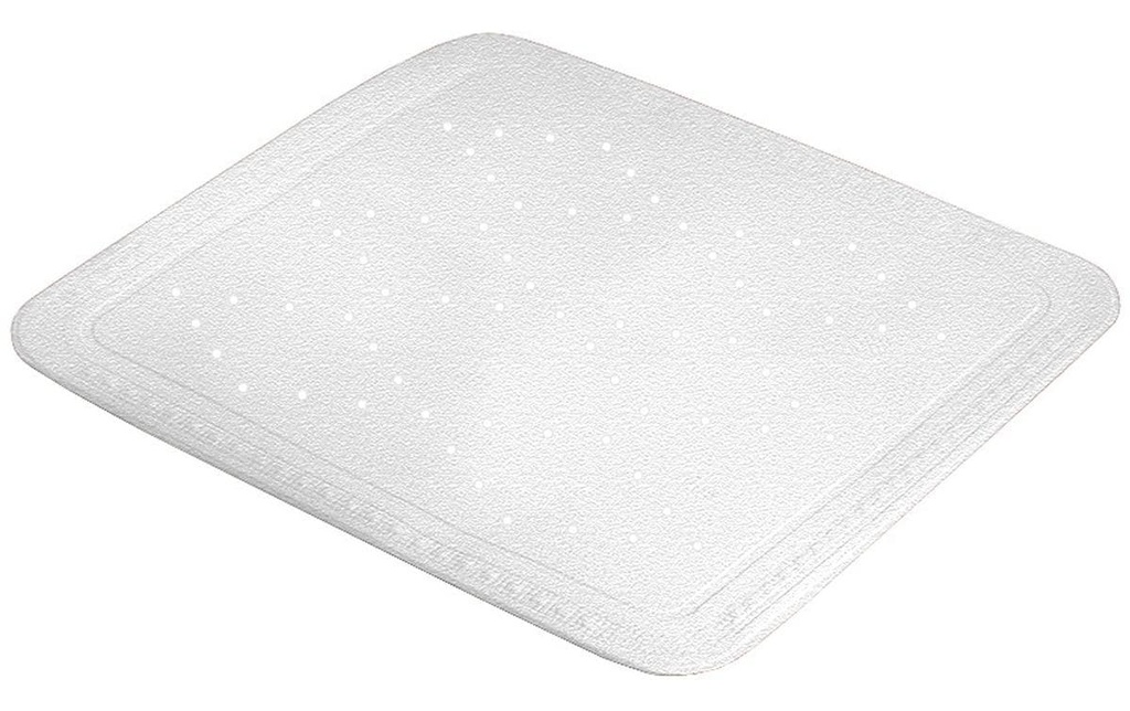 Kleine Wolke Tapis de douche Arosa 55 x 55 cm, Blanc
