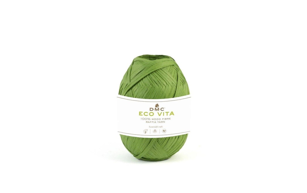 DMC Fil Eco Vita Raffia 50 g, Vert