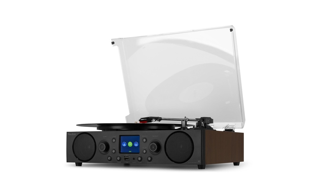 Audizio Tourne-disque Tulsa Brun/Noir