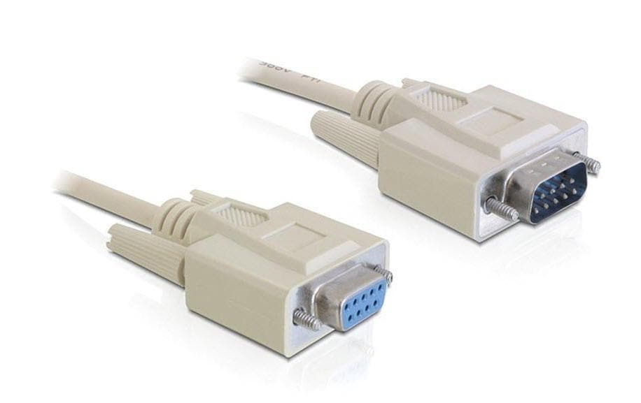 Delock Câble de prolongation RS-232 DB9 - RS-232 DB9 (m-f) 2 m