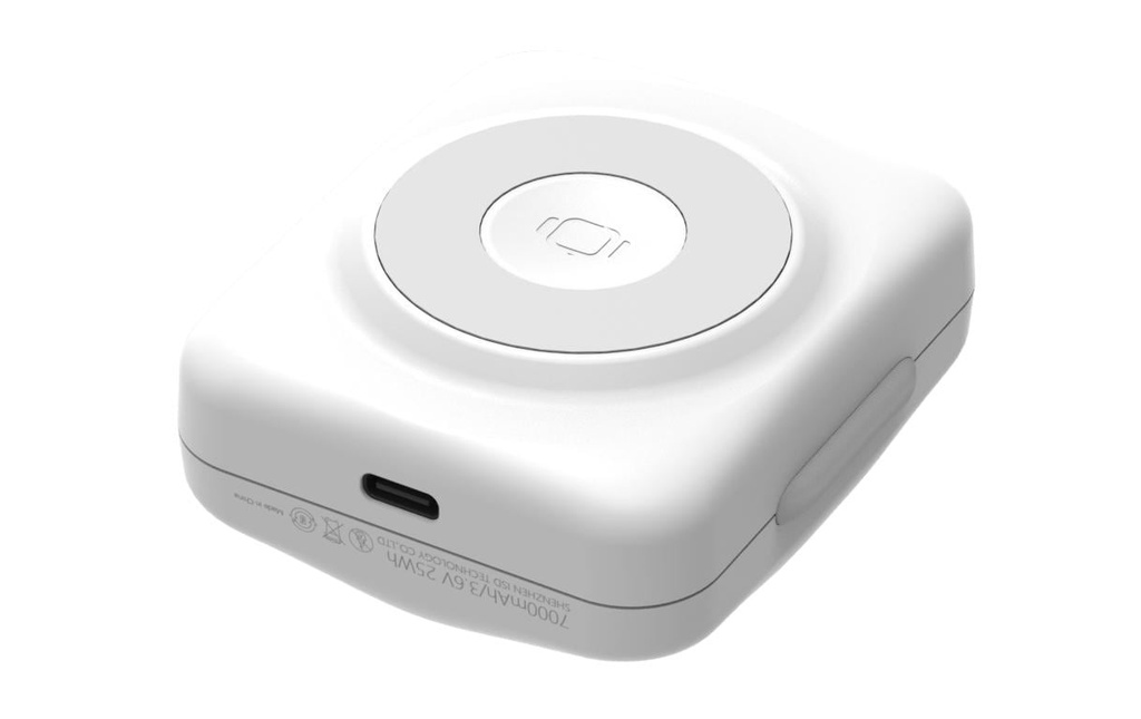 ISDT Chargeurs portatifs PB25DW 25 Wh, Wireless Charger, USB-C 18W