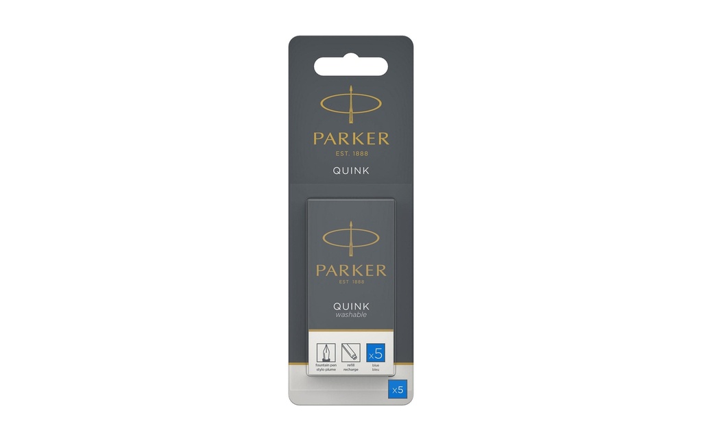 Parker Cartouche d’encre Bleu