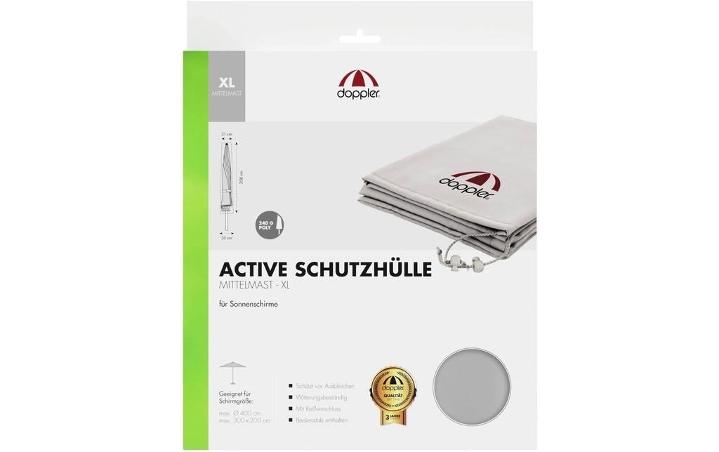 Doppler Housse de protection jusqu'à 400 cm