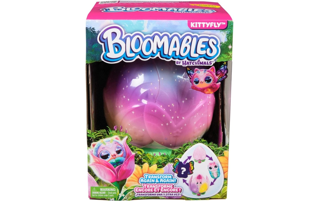 Spinmaster Bloomables Kittyfly par Hatchimals assorti