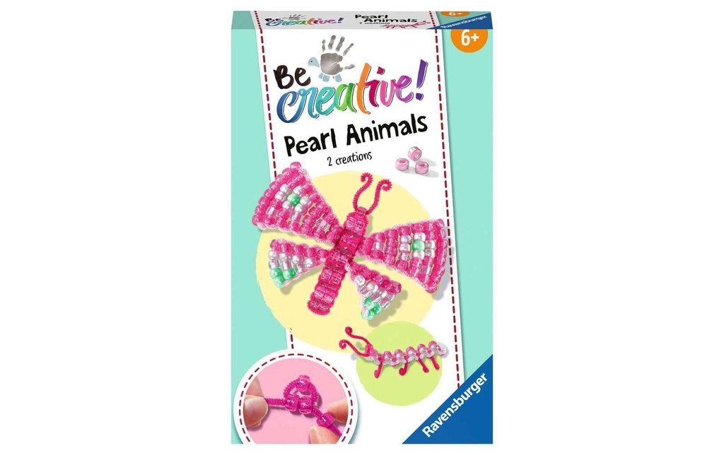 Ravensburger Kits de bricolage Be Creative: Peal Animals Papillon