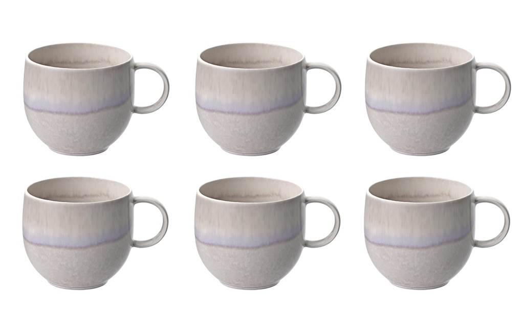 Villeroy & Boch Tasse à café Perlemor Sand 290 ml, 6 Pièce/s, Beige