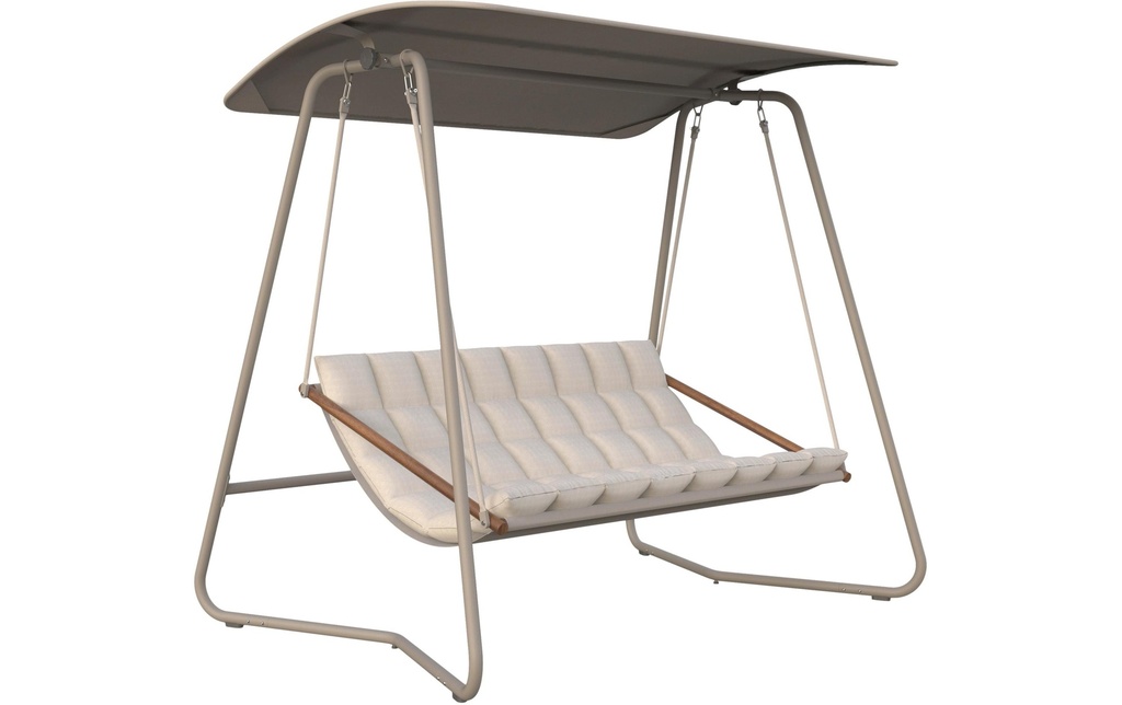 Schou Canapé suspendu Zoey, 214 x 154 x 202 cm – sable