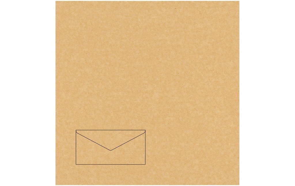 Rico Design Enveloppe Paper Poetry Essentials DL Or, 50 pièces
