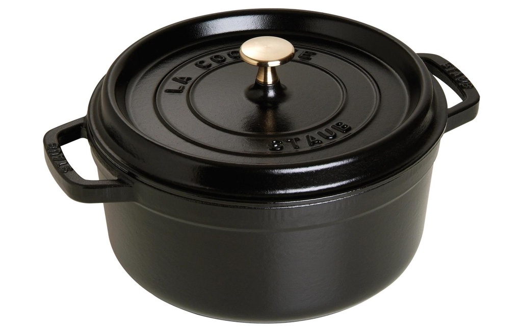 Staub Rôtisseur Mini cocotte 10 cm, Noir, 0.25 l