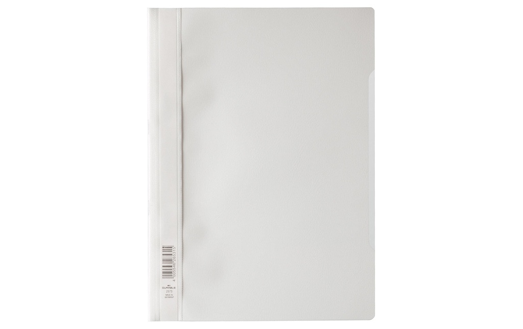 DURABLE Classeur à levier A4 Blanc, 50 pièces