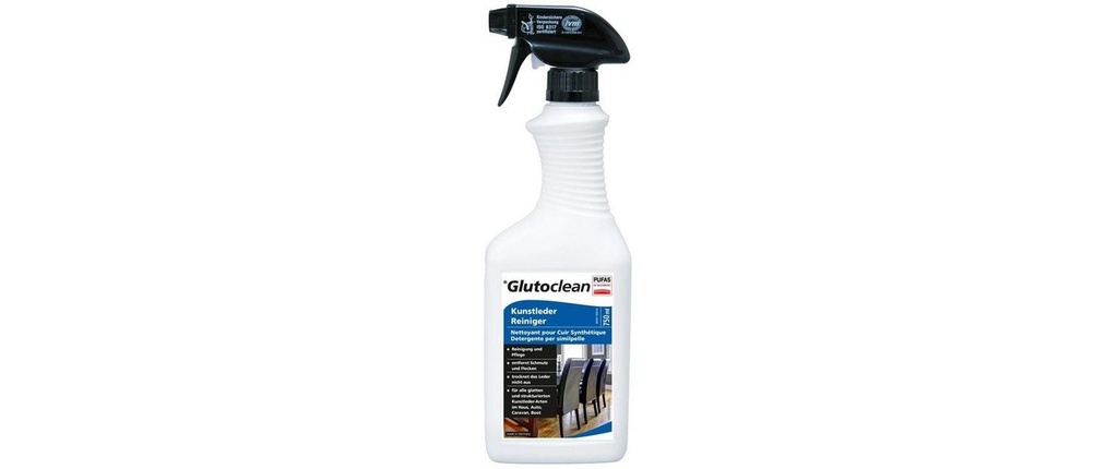 Glutoclean Nettoyant pour simili-cuir 750 ml
