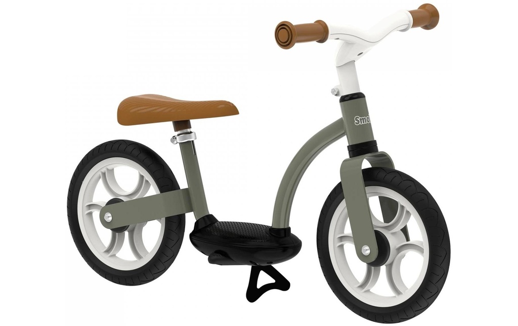 Smoby Draisiennes pour enfant Confort Noir/Vert olive