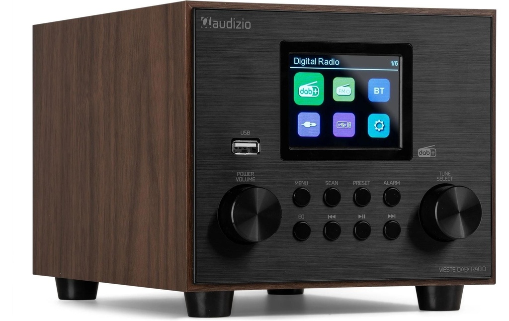 Audizio Radio DAB+ Vieste Noir/Brun