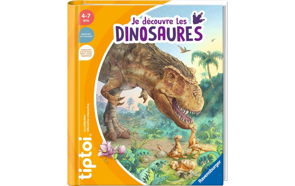 tiptoi Livre éducatif Je découvre les dinosaures -FR-