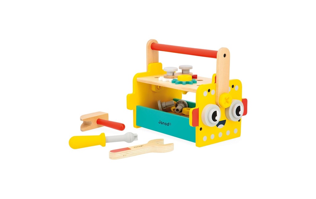 Janod Artisans Boîte à outils pour robot