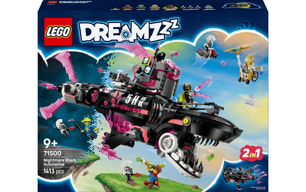 LEGO® DreamZzz Sous-marin Requin Cauchemar 71500