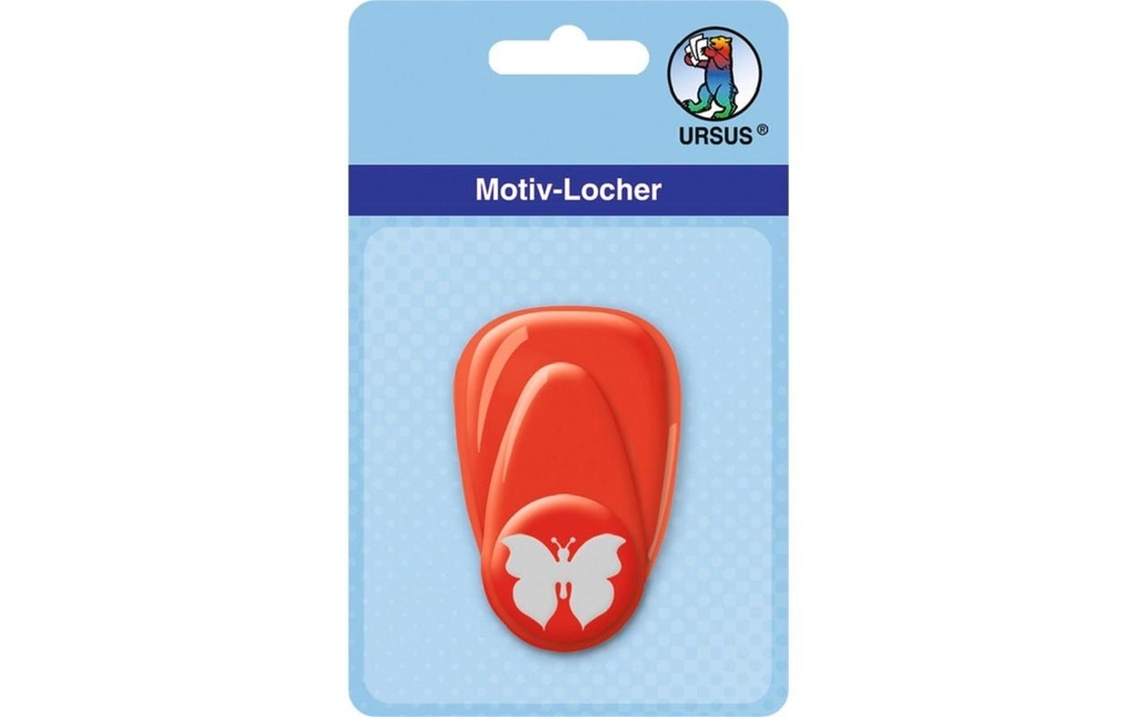 URSUS Perforatrice à motif Papillon petit, 1.6 cm