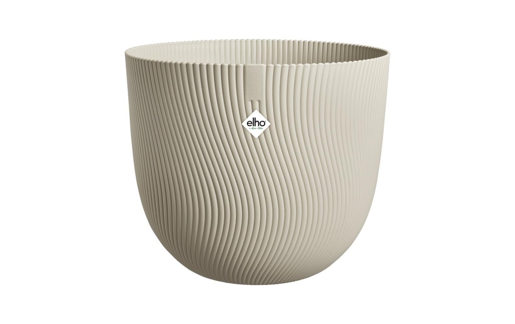Elho Pot à fleur Sereh Rond 25 cm Beige