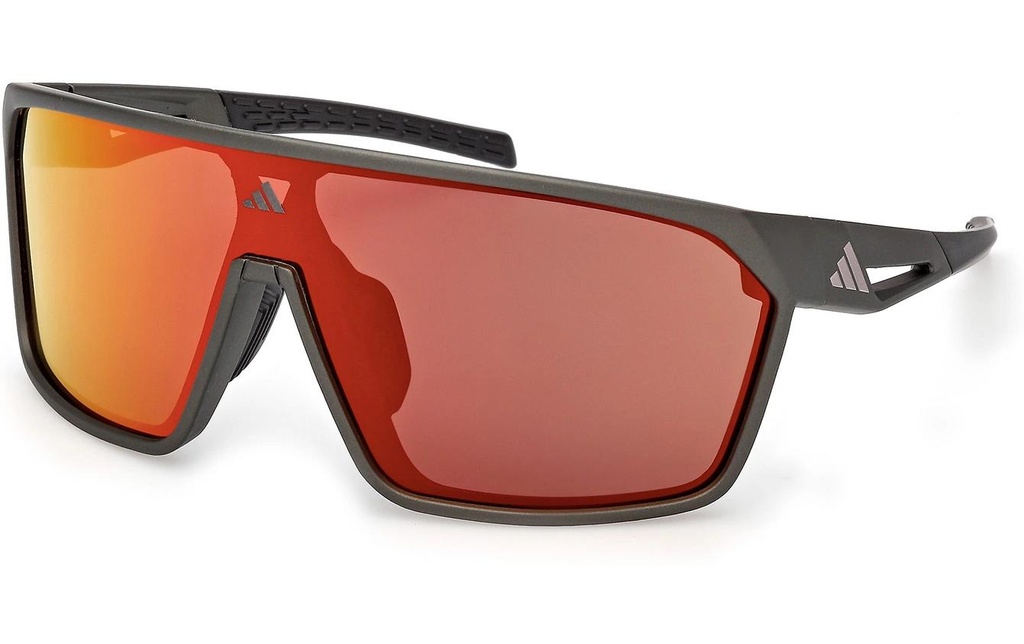 adidas Lunettes de sport SP0108 Cadre Matte Dark Green