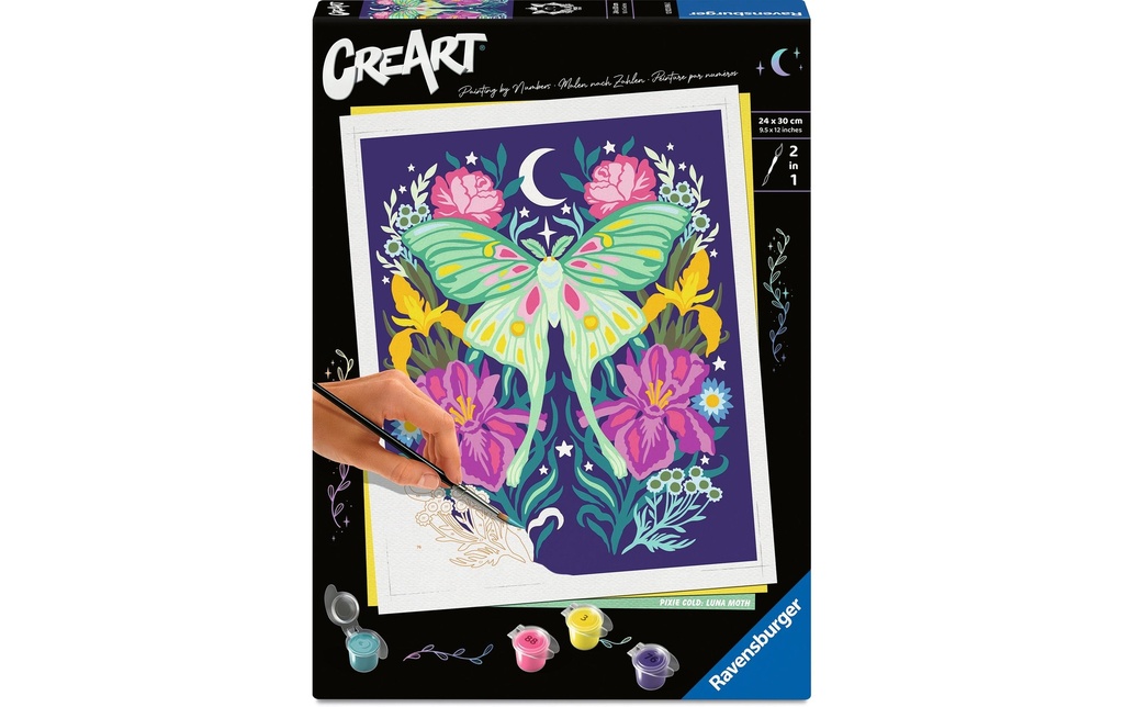 Ravensburger Peinture avec chiffres Pixie Cold 24 x 30 cm