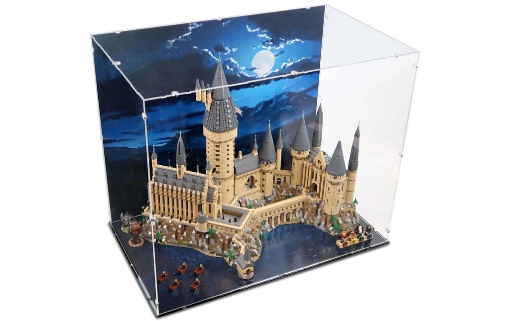 iDisplayit Présentoir en acrylique pour LEGO 71043 Harry Potter Château de Poudlard