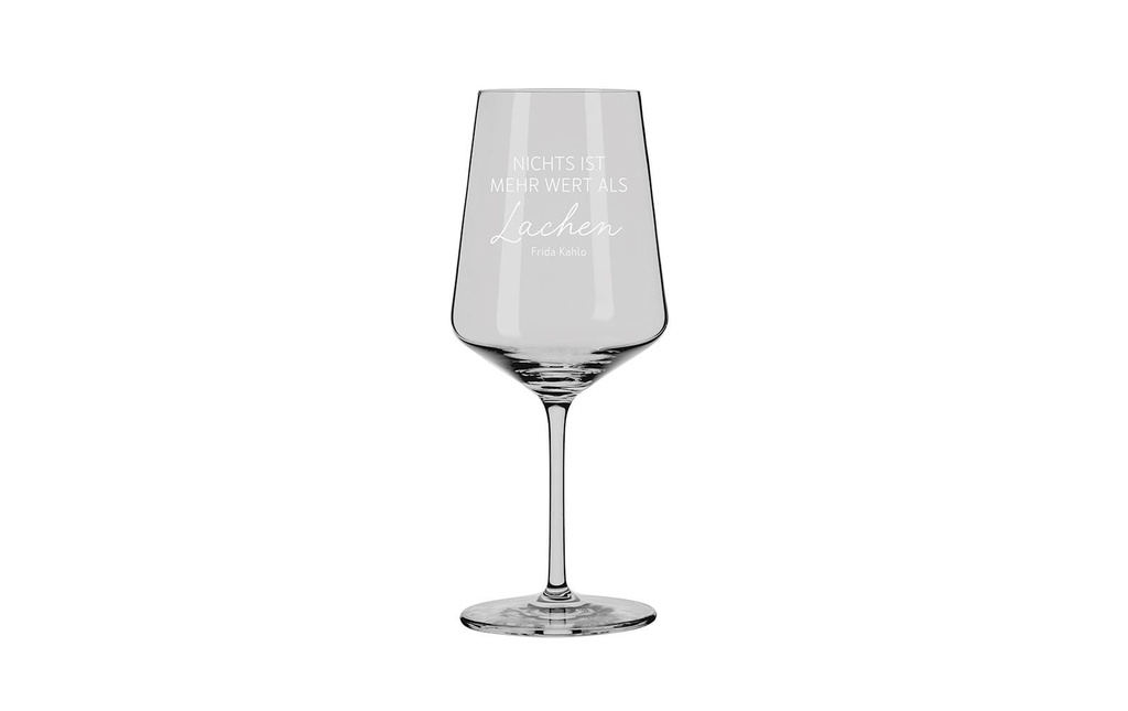 Grafik Werkstatt Verre à vin rouge Frida Kahlo