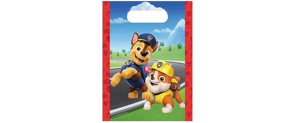 We fiesta Party Sac cadeau Paw Patrol 4 Pièce/s, Multicolore
