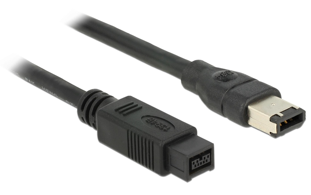 Delock Câble FireWire 400Mbps 9Pin-6Pin 3 m