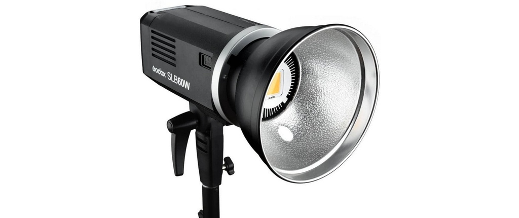 Godox Lampe vidéo SLB-60W avec Powerpack LED