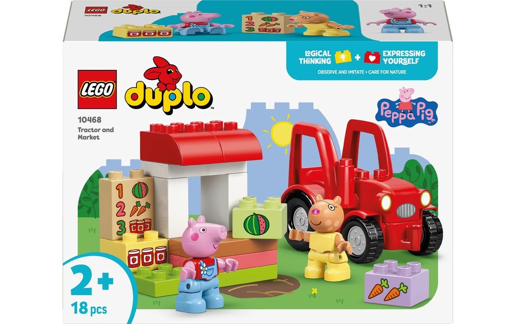 LEGO® DUPLO® Tracteur et marché 10468