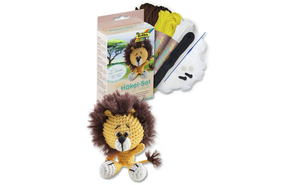 Folia Kit de crochet Mini lion