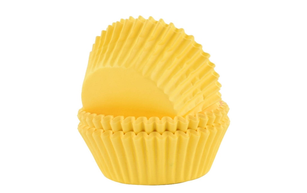PME Moule à muffins Jaune 60 Pièce/s