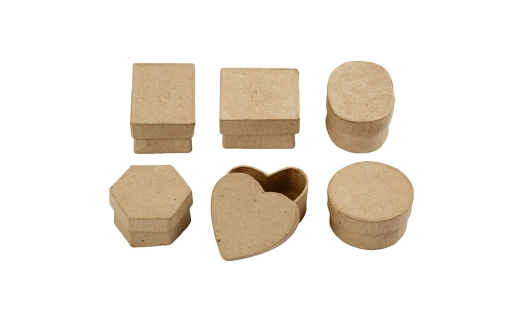 Creativ Company Boîte en carton 4-6 cm 6 Pièce/s