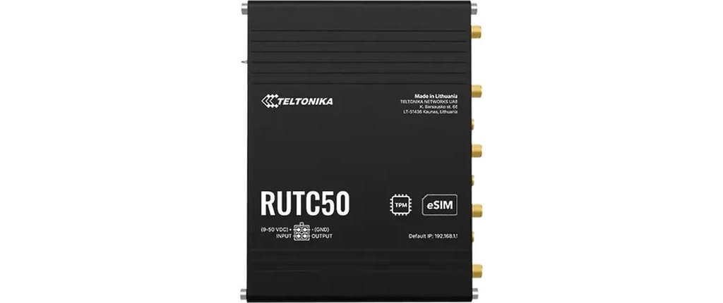 Teltonika Router Industriel 5G RUTC50 eSIM