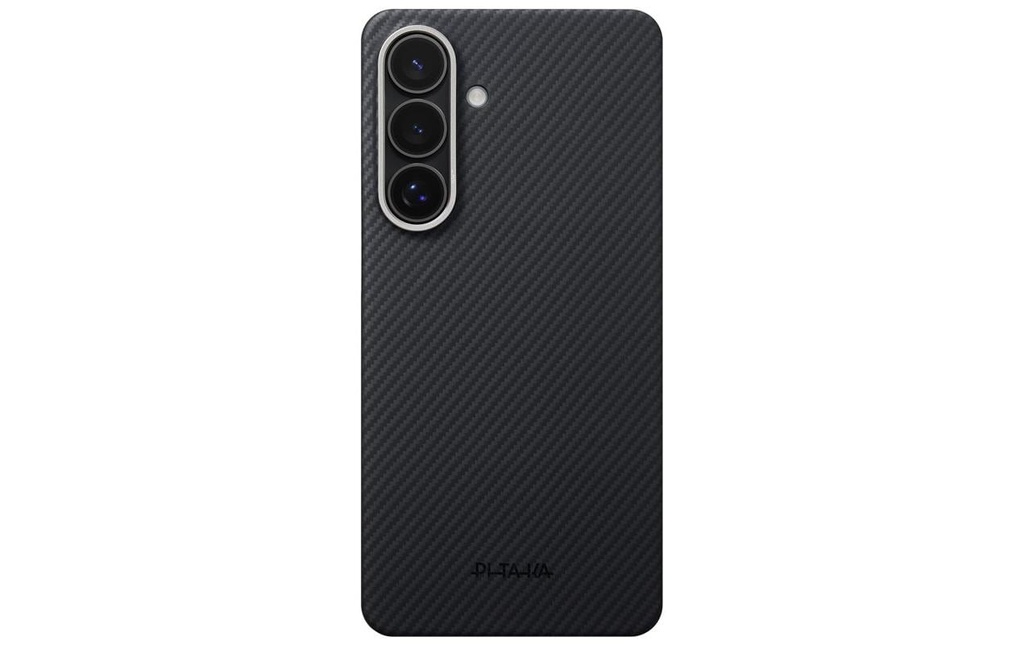 PITAKA Aaron Button Edge Case Galaxy S26 Magsafe, Black Grey