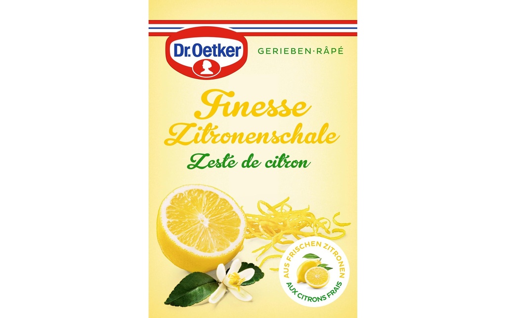 Dr.Oetker Finesse zeste de citron 18 g