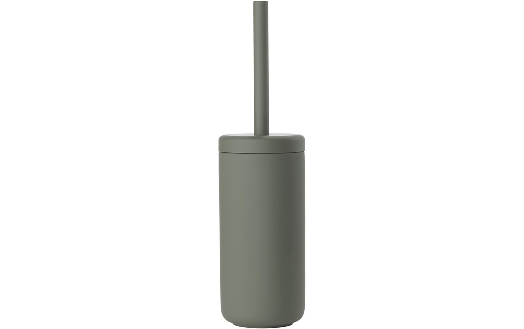 Zone Denmark Brosse à toilettes Ume Olive Green, faïence