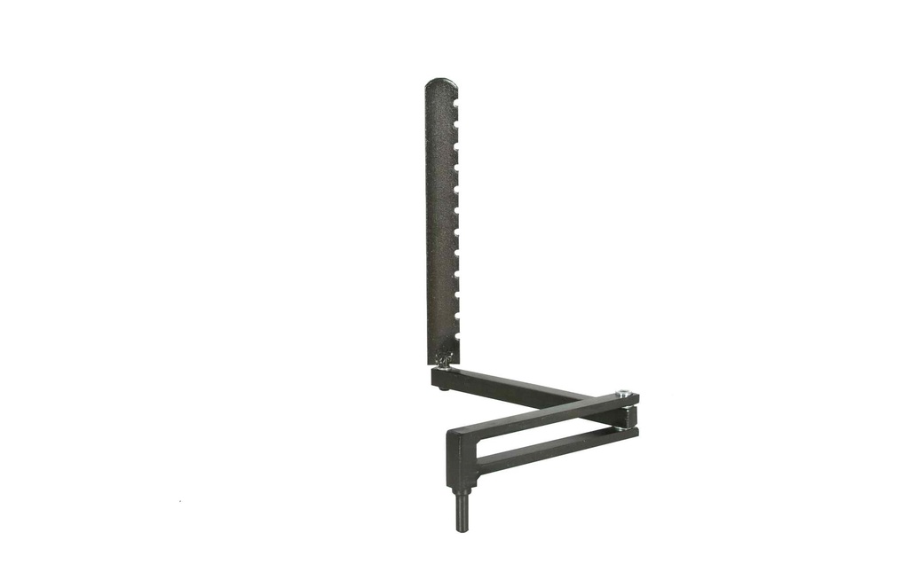 Nouvel Supports pour grille de barbecue Double bras pivotant, 34 x 32.5 cm