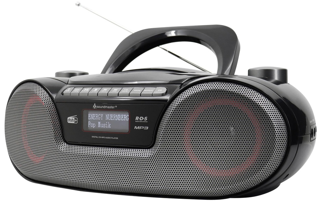 soundmaster Radio DAB+ SCD8300SW Noir